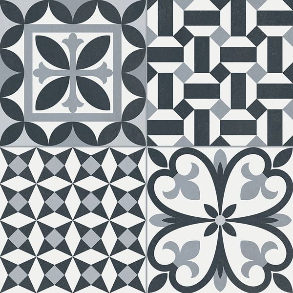 Декор HERITAGE BLACK 33.15x33.15 от Gayafores (Испания)