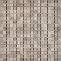 pixmosaic PIX 253 White Wooden, чип 15x15 мм, сетка 305х305x4 мм, Полированная