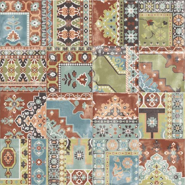 Керамогранит PLAY CARPET MIX MULTICOLOR (PF60003351) 20x20 от ABK Ceramiche (Италия)