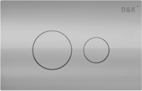Кнопка смыва D&K Venice DB1029001 хром