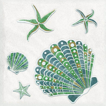 Декор SMALTO MARE 2 BIANCO 15x15 от Керлайф (Россия)