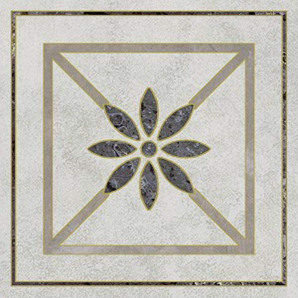 Вставка Серенада 2 лаппатированный обрезной (OS/A285/SG606220RL) 7.2x7.2x0.9 от Kerama Marazzi (Россия)