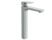 Смеситель для раковины Cersanit Wisla латунь хром высокий клик клак (63059)