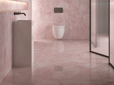 Керамогранит Rosa Crystal Polished (6 мм) (MN668CP321606) 160x320 от Moreroom (Китай)