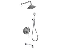 Душевая система Bronze de Luxe PERSE NT9055-OR-3 хром