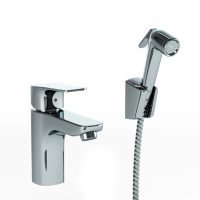 Cмеситель для раковины с гигиеническим душем Paini Viva Style P4CR205/574 хром