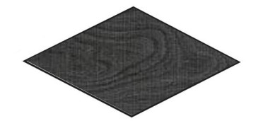 Керамогранит CROSSROAD WOOD COAL RET. ROMBO 30 30x30 от ABK Ceramiche (Италия)