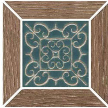 Вставка Тровазо наборный карамельный матовый (ID157) 13x13x0.9 от Kerama Marazzi (Россия)