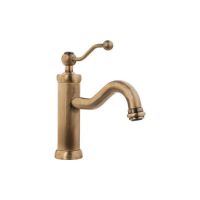 Смеситель для раковины Paini Duomo 88F3205 без донного клапана, старая бронза