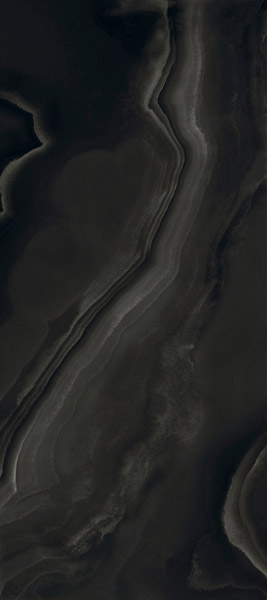 Керамогранит ECCENTRIC LUXE SMOKY BLACK GLO RET (778832) 80x180 от REX Ceramiche (Италия)