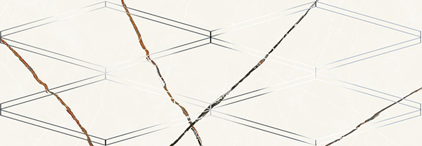 Декор Bianco Covelano Rombi 24.2x70 от Eletto Ceramica (Россия)