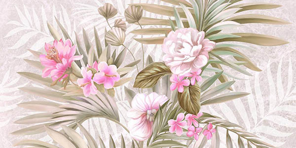 Настенная плитка LIVORNO FIORI 1 31.5x63 от Керлайф (Россия)