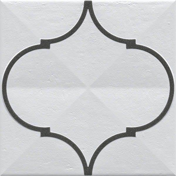 Декор Etnia Oromo Grafito 20x20 от Vives Ceramica (Испания)