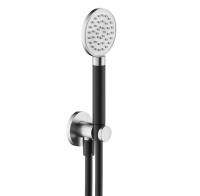 Душевой набор Nobili Rubinetterie AD146/54IX шлифованный хром