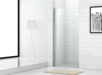 Душевая дверь в нишу Cezares Eco 70 см. профиль хром, стекло прозрачное