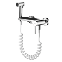 Гигиенический душ со смесителем D&K Bayern DA1504541 хром