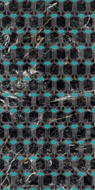 Декор FA.TWIST DARK WAVE (118724) 60x120 от Naxos Ceramica (Италия)