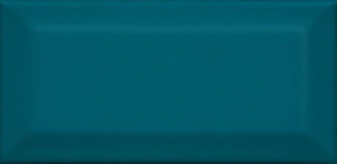 Настенная плитка Клемансо 16057 бирюзовый грань 7.4x15 от Kerama Marazzi (Россия)