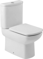 Унитаз-компакт напольный с бачком и сиденьем микролифт Roca Dama Senso 342518000+34151B000+ZRU9302991