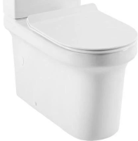 Чаша напольного унитаза с сиденьем микролифт Aquanet Nova NOVA-C1 безободковая