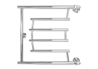 Полотенцесушитель водяной 500x532 Двин D pobeda 4627106963723 хром