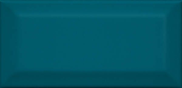 Настенная плитка Клемансо 16057 бирюзовый грань 7.4x15 от Kerama Marazzi (Россия)