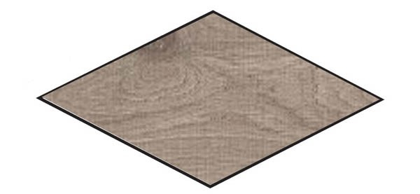 Керамогранит CROSSROAD WOOD TAN RET. ROMBO 30 30x30 от ABK Ceramiche (Италия)