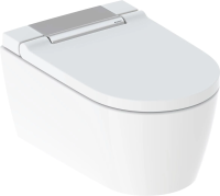 Унитаз подвесной с сиденьем микролифт Geberit AquaClean 146.224.21.1 безободковый