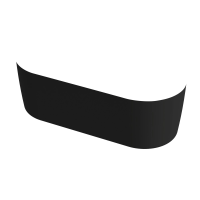 Экран для ванны Cezares Metauro 180x80x60 METAURO-Central-180-SCR-NERO