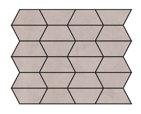 Мозаика CROSSROAD CHALK MOS. GEM SAND 30x34 от ABK Ceramiche (Италия)