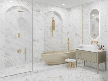 Декор Calacatta Grey Decor 24.2x70 от Eletto Ceramica (Россия)