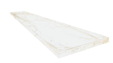 Угловая ступень CANOVA WHITE SCAL. ANG.DX правая (620070002808) 33x60 от ColiseumGres (Россия)
