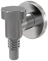 Сифон для стиральной машины наружный хромированный AlcaPlast APS1