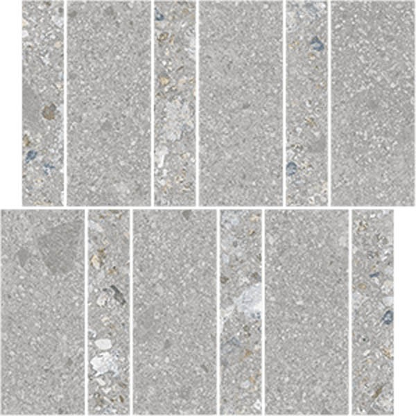 Мозаика PANGEA Mosaico Amasia AB|C Ceniza 30x30 от Vives Ceramica (Испания)