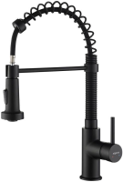 Смеситель для кухни Aquatek Европа AQ1387MB черный