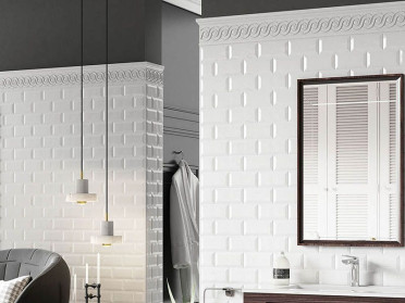 Настенная плитка LISO PB C/C BLANCO7,5 7.5x15 от ADEX (Испания)