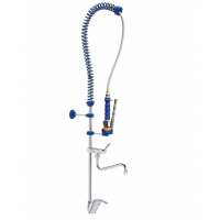 Смеситель кухонный Nofer 07102.CC, с вентилями для регулировки температуры воды