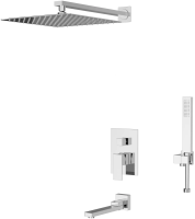 Душевая система D&K Bayern.Liszt DA1515601A04 хром