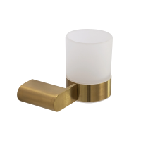 Стакан для ванной Cezares Stylus STYLUS-TUMS-BORO брашированное золото