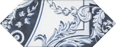 Декор Алмаш 1 синий глянцевый (HGD/A512/35000) 14x34x6.9 от Kerama Marazzi (Россия)