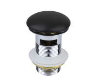 Донный клапан Bronze de Luxe 1001/1B черный