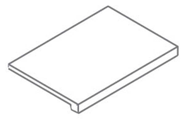 Угловая ступень AVANTGARDE BLACK SCALINO ANG.DX правая (620070002771) 33x120 от Italon (Россия)