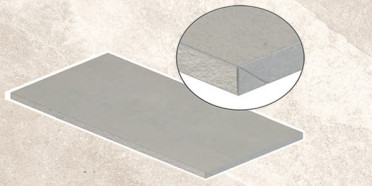 Фронтальная ступень SHALE SAND GRADONE ASSEMBLATO (SL02G5A) 30x120 от Italgraniti (Италия)