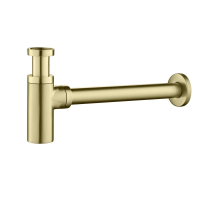 Сифон для раковины Aquatek AQ6012BG шлифованное золото