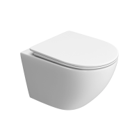 Унитаз подвесной с сиденьем микролифт BelBagno Uno BB5177CH-TOR/SC безободковый