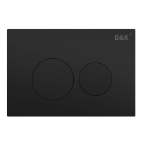 Кнопка смыва D&K Bayern DB1529025 черная