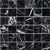 pixmosaic PIX 252 Black majesty, чип 48x48 мм, сетка 305х305x6 мм, Полированная