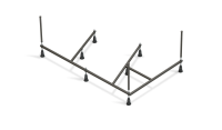 Каркас для ванны Cersanit Joanna 160 см NEW (K-RW-JOANNA*160n)