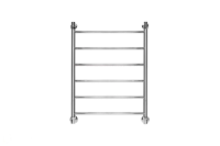 Полотенцесушитель водяной 600x400 Ника Classic ЛП 60/40