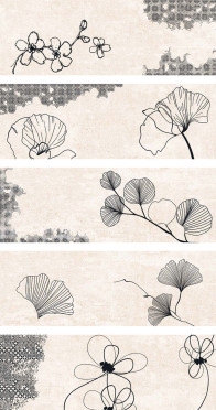 Настенная плитка TIKKO DECOR BEIGE 30x90x1.05 от El Molino (Испания)